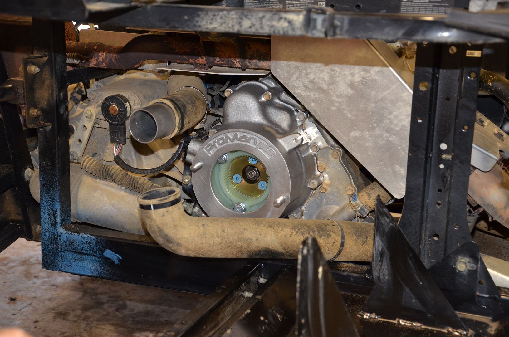 Proman PTO Installed on Ranger Crew PRC Polaris Ranger Club